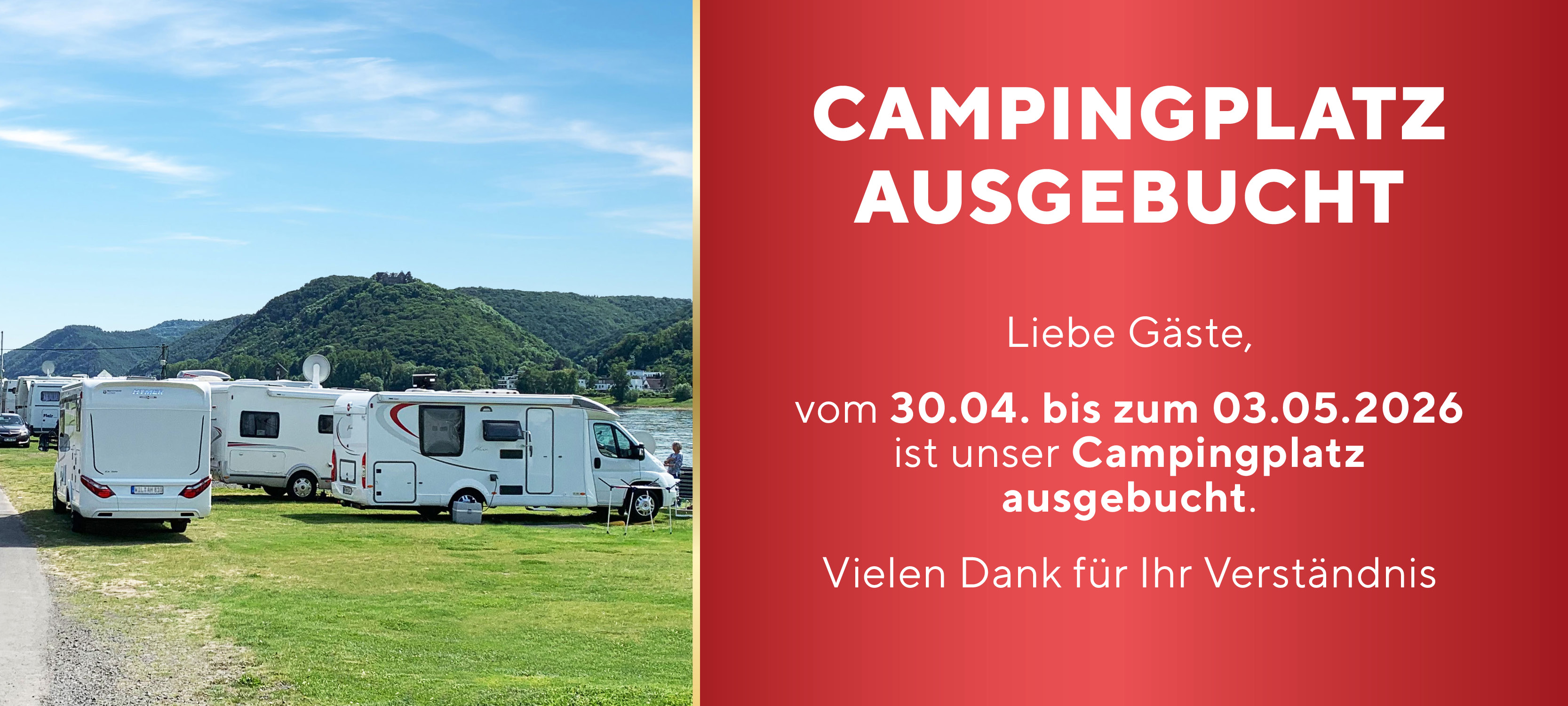 Camping in Bad H&ouml;nningen am Rhein